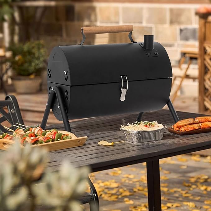 Portable Iron BBQ Grill