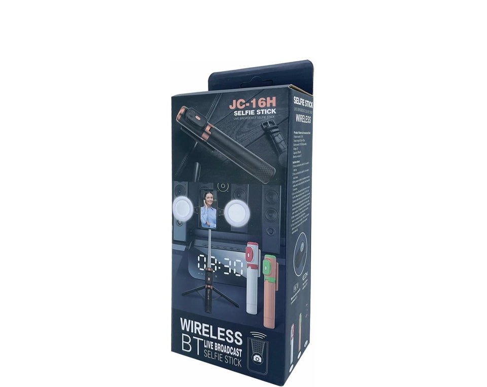 JC Series - Wireless Bluetooth Selfie Stick - EmiraShop