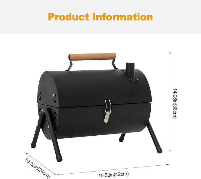 Portable Iron BBQ Grill